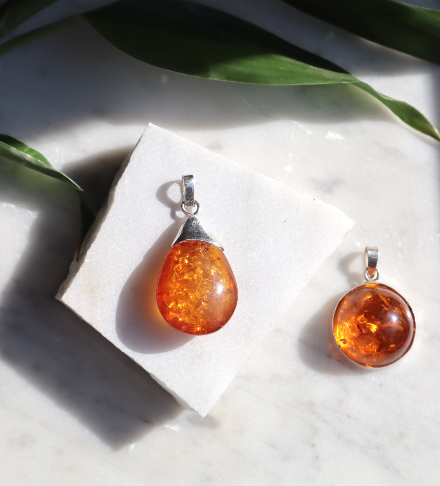 Amber Pain Relief & Negativity Absorbtion Pendant