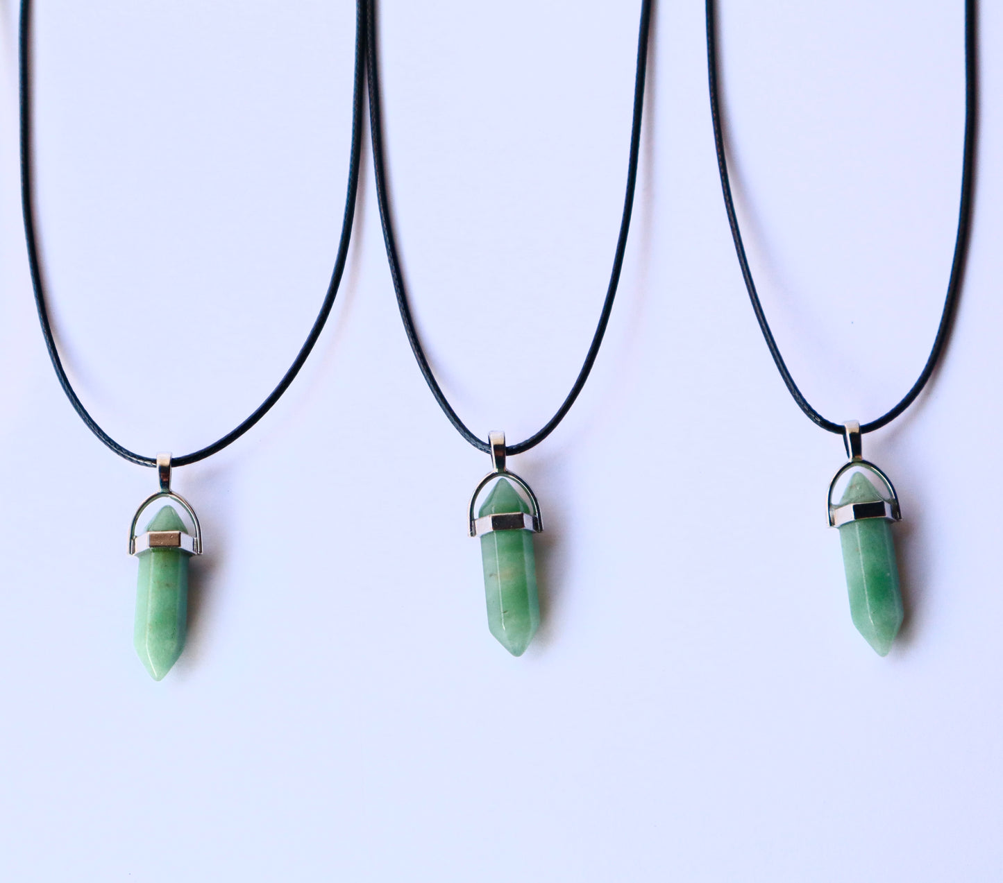 Green Jade Heart Strength & Prosperity Unisex Necklace