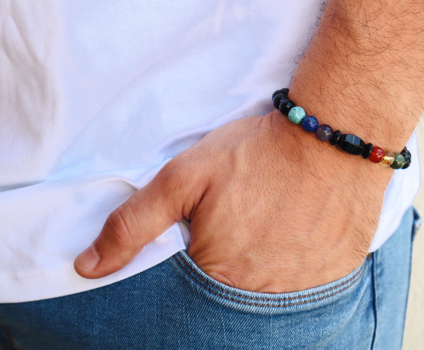 Seven Chakras Healing & Balancing Bracelets