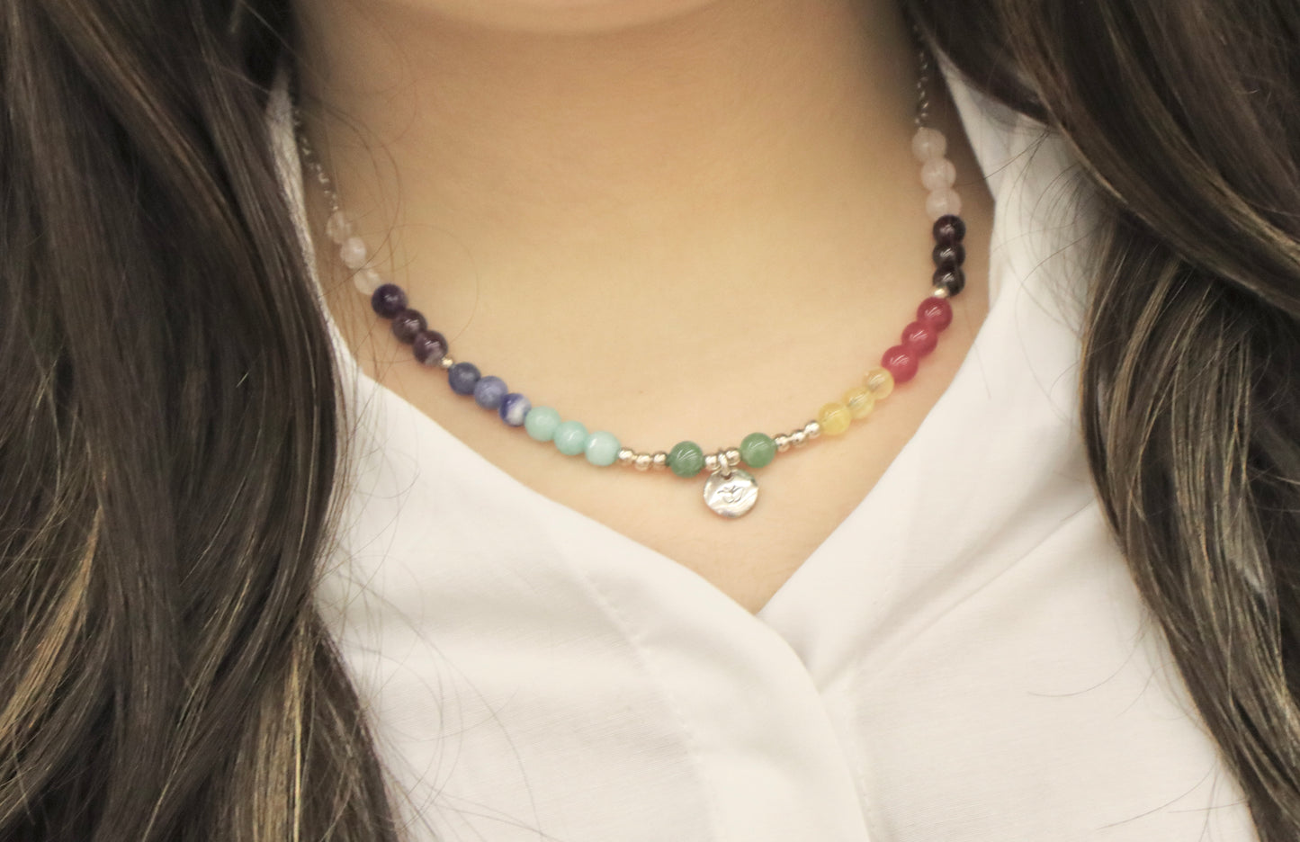 Chakra Healing & Balancing Stones Necklace