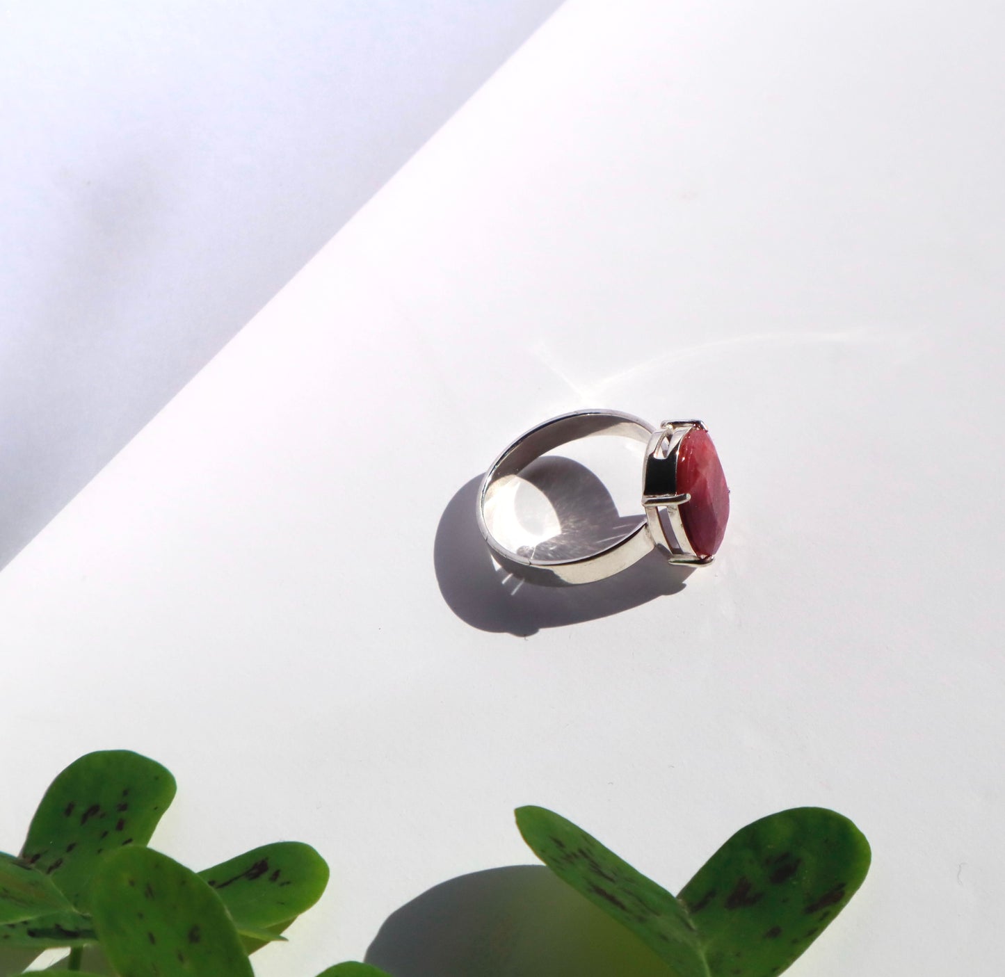 Ruby Strength, Love, & Passion 925 Sterling Silver Ring
