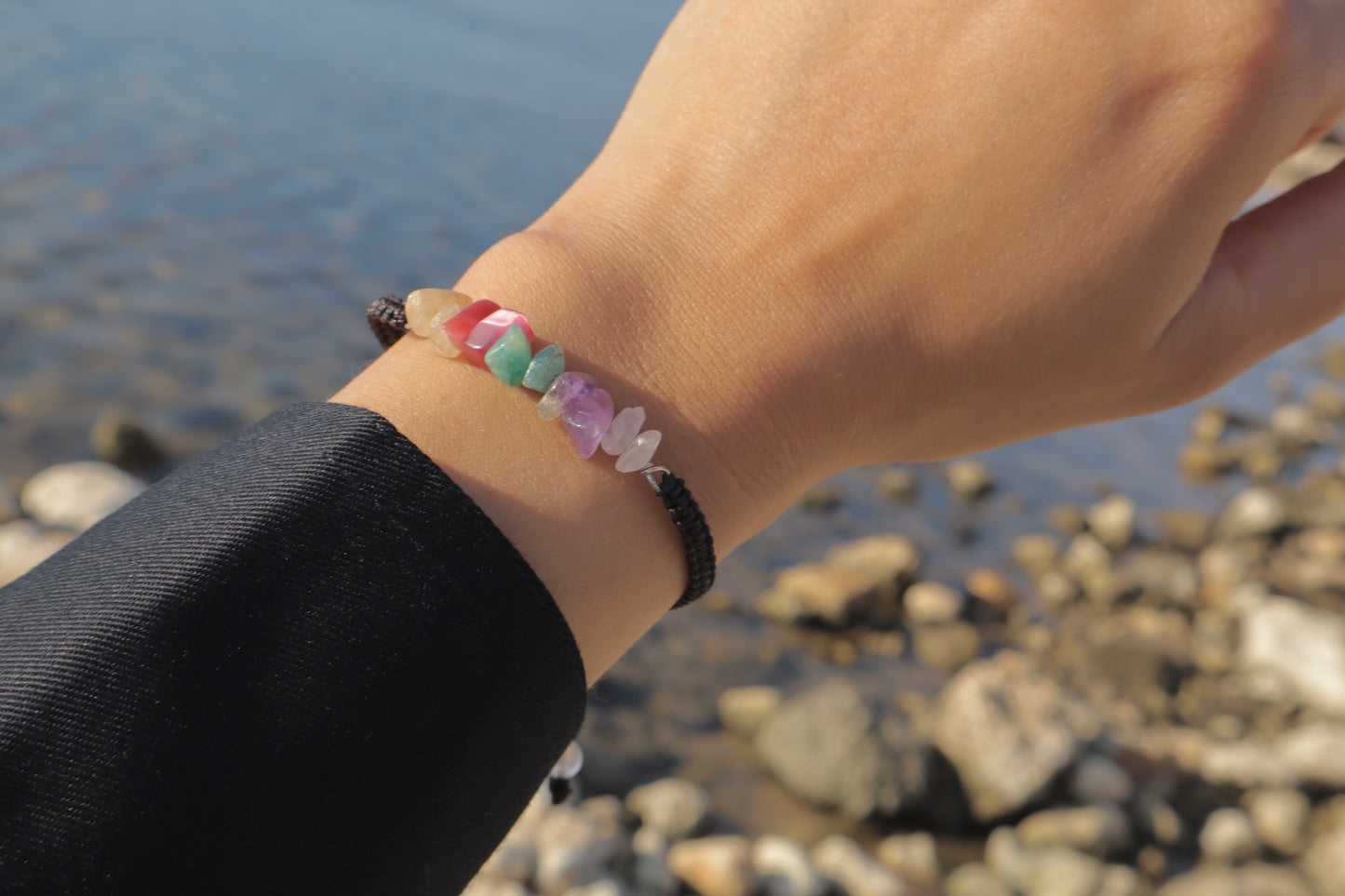 Mixed Colorful Gemstones Freshness & Serenity Bracelets