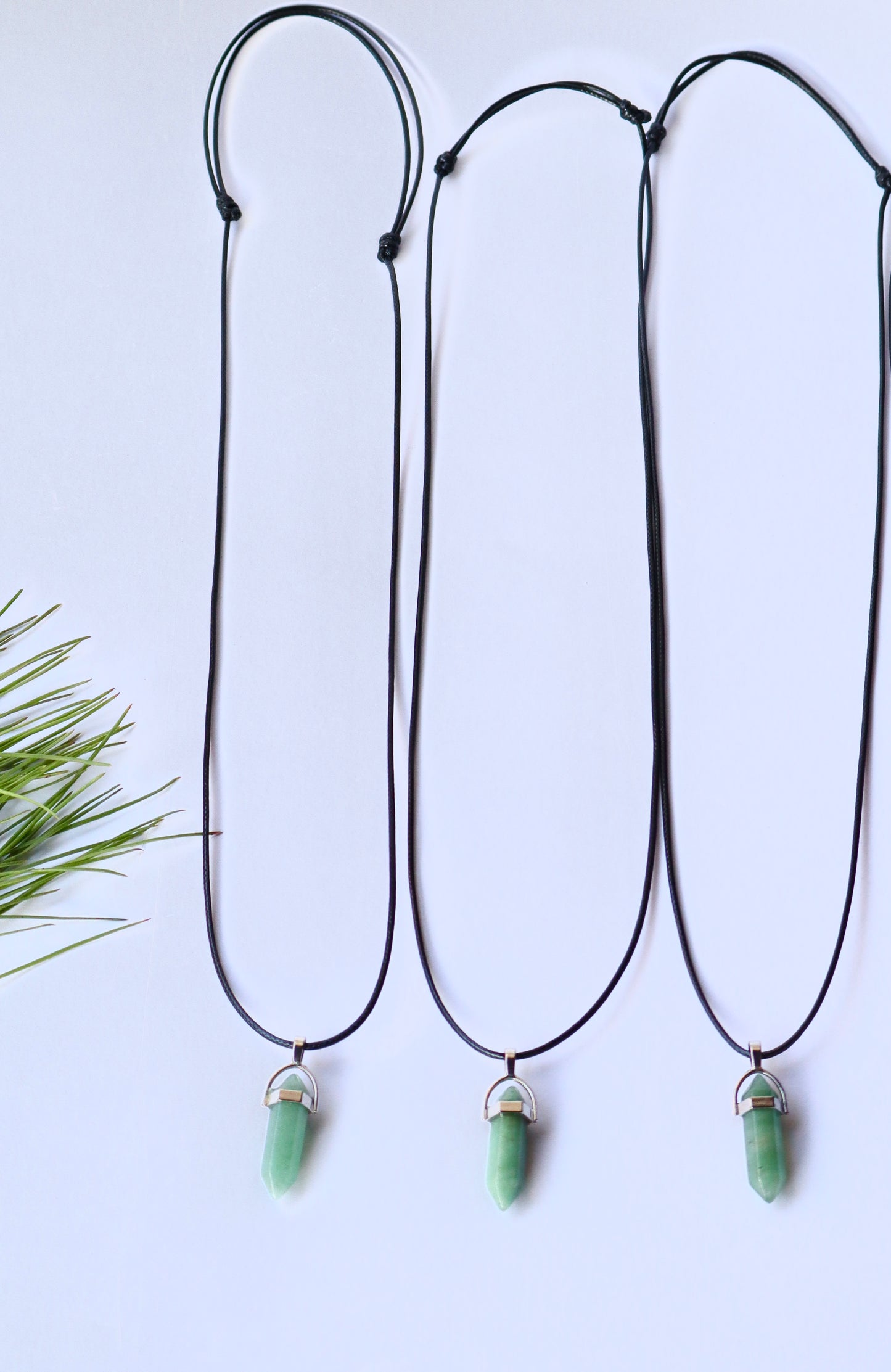 Green Jade Heart Strength & Prosperity Unisex Necklace