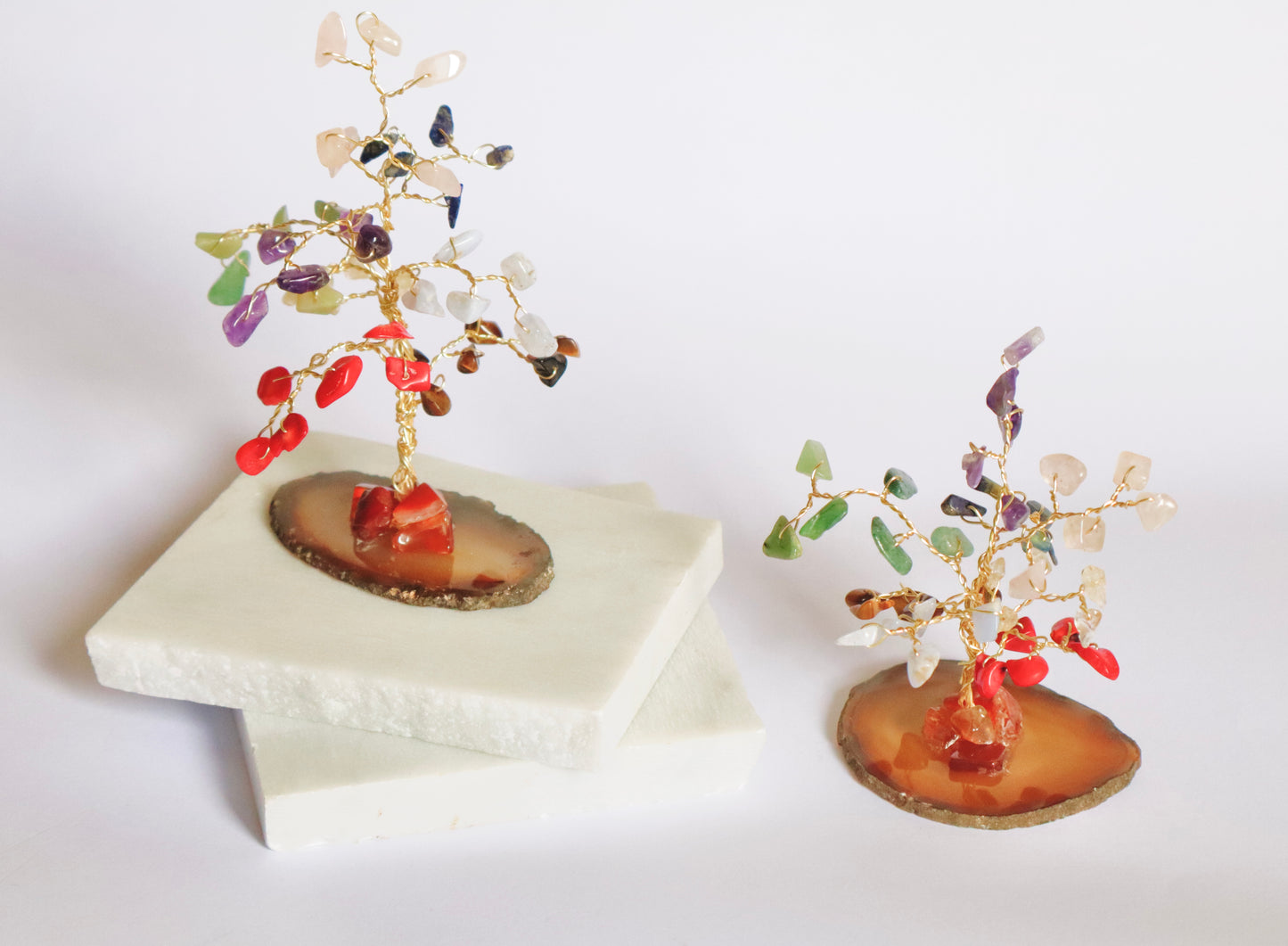 Home Decor Seven Chakra Tree of Life for Calming Surrounding Areas