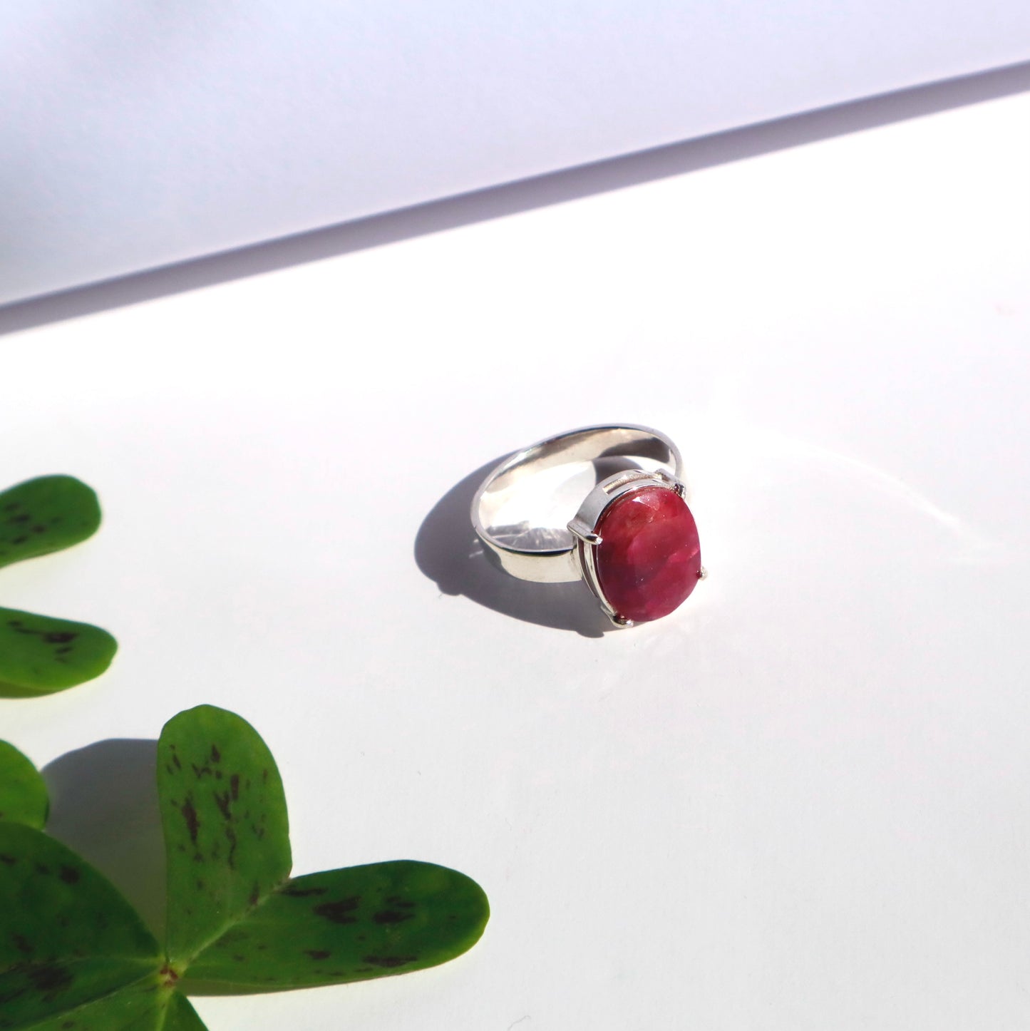 Ruby Strength, Love, & Passion 925 Sterling Silver Ring