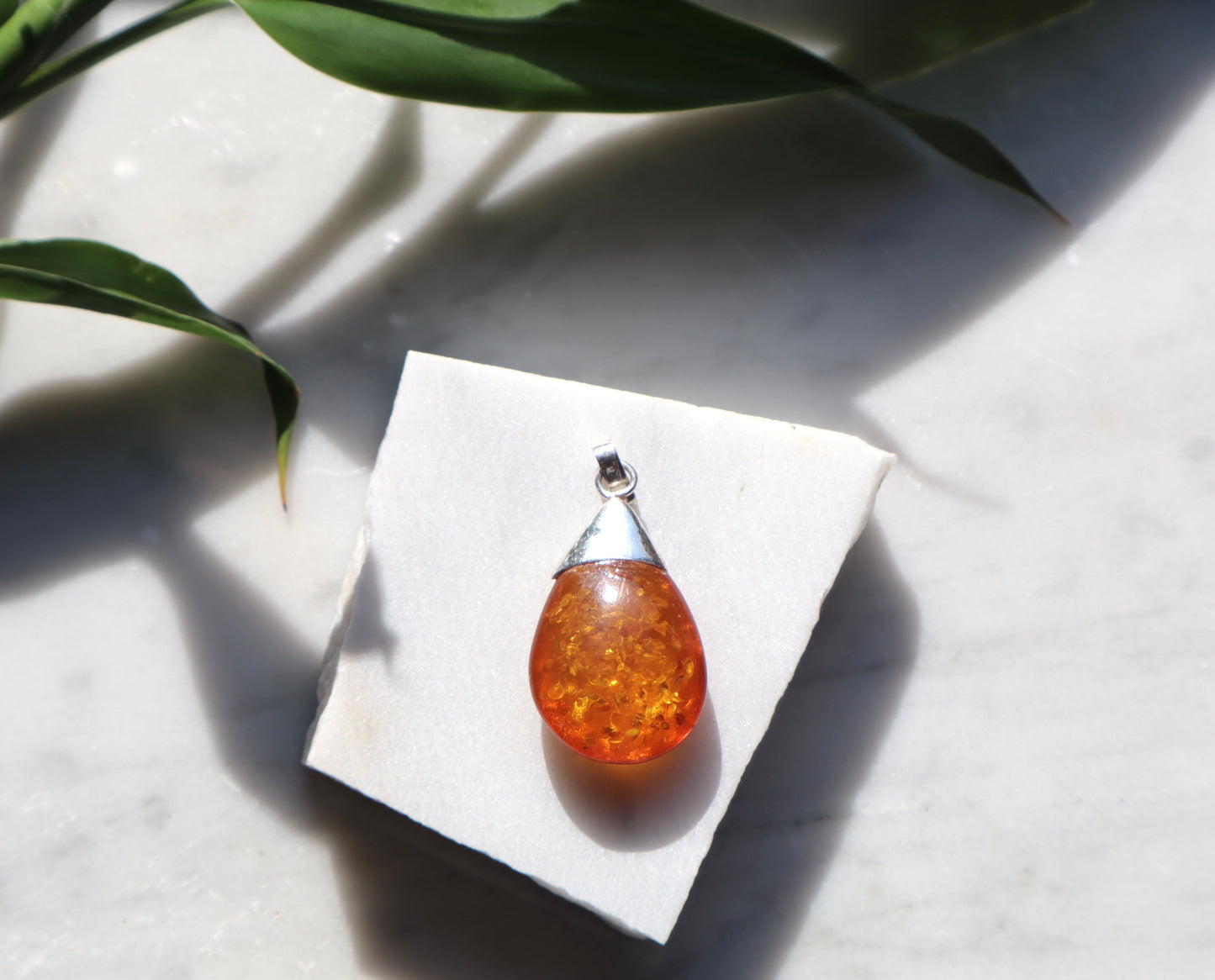 Amber Pain Relief & Negativity Absorbtion Pendant