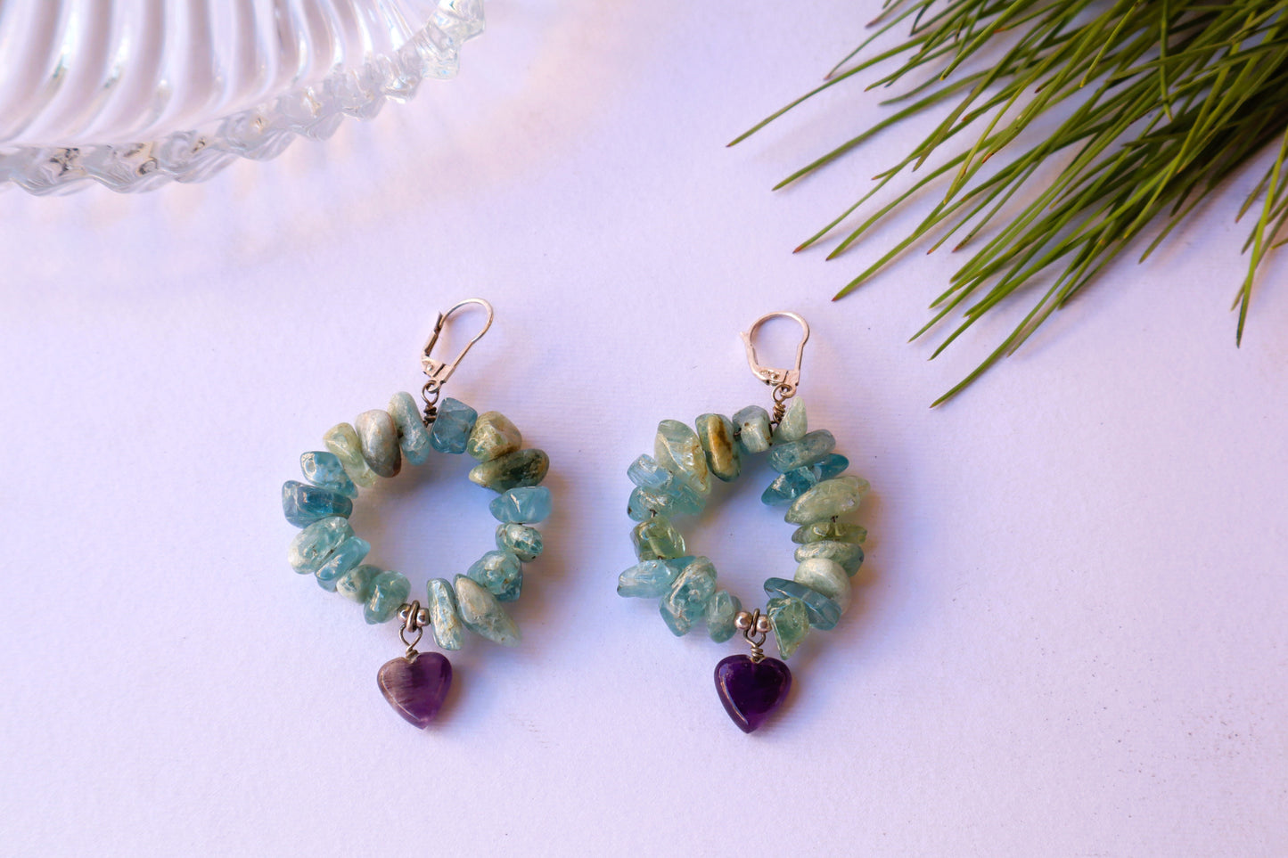 Aquamarine Calming & Soothing Earrings