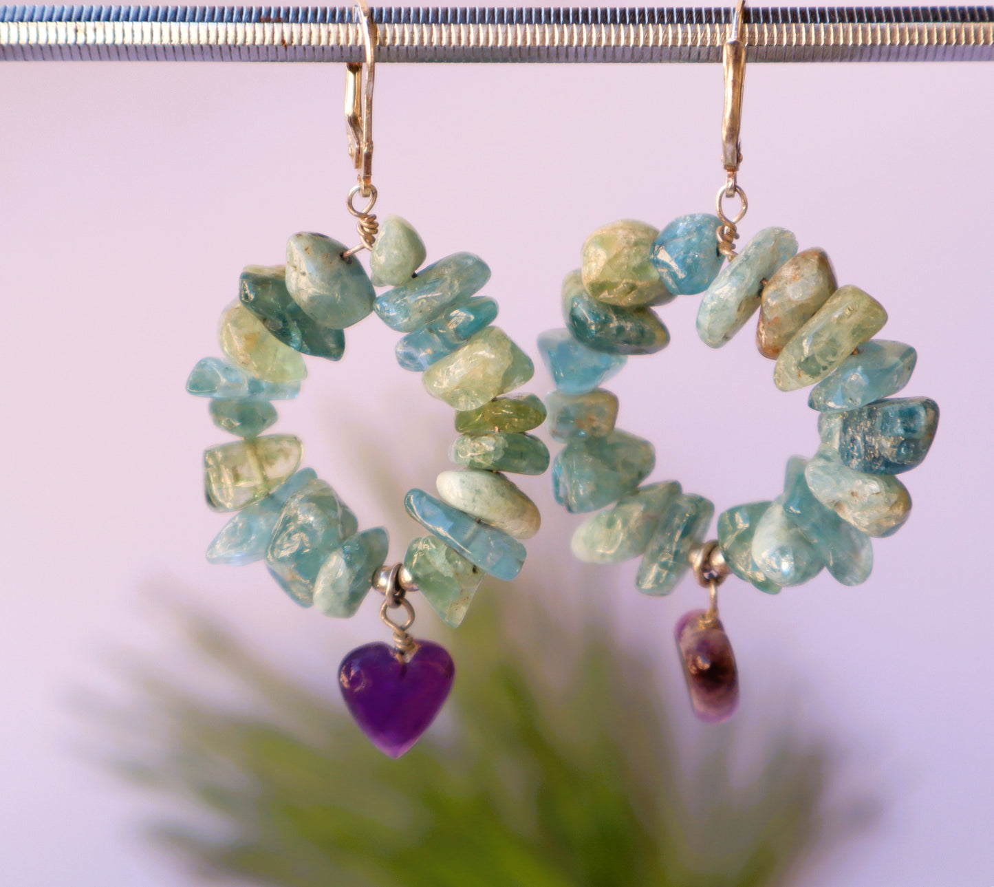 Aquamarine Calming & Soothing Earrings