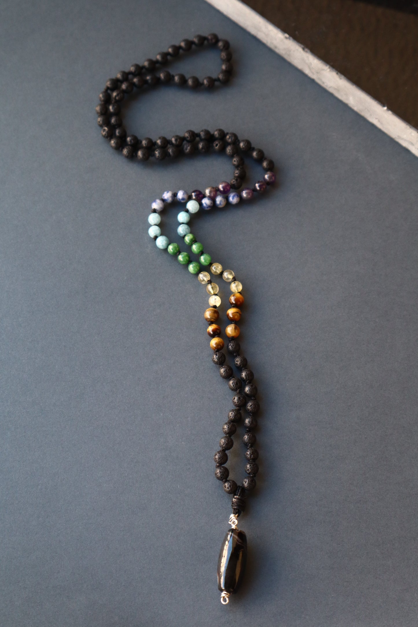 Seven Chakras Healing & Balancing Necklace