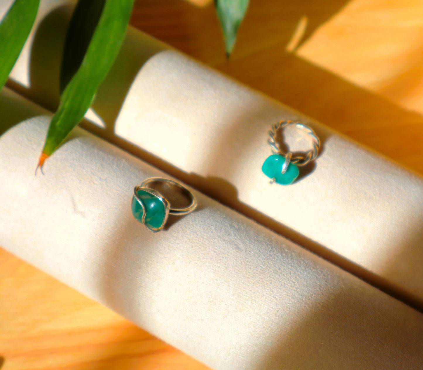 925 Sterling Silver Ring with Amazonite Tranquility Stone