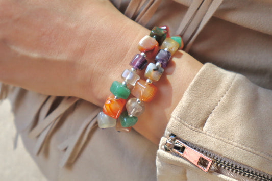 Mixed Stones Ultra-Benefits Bracelet