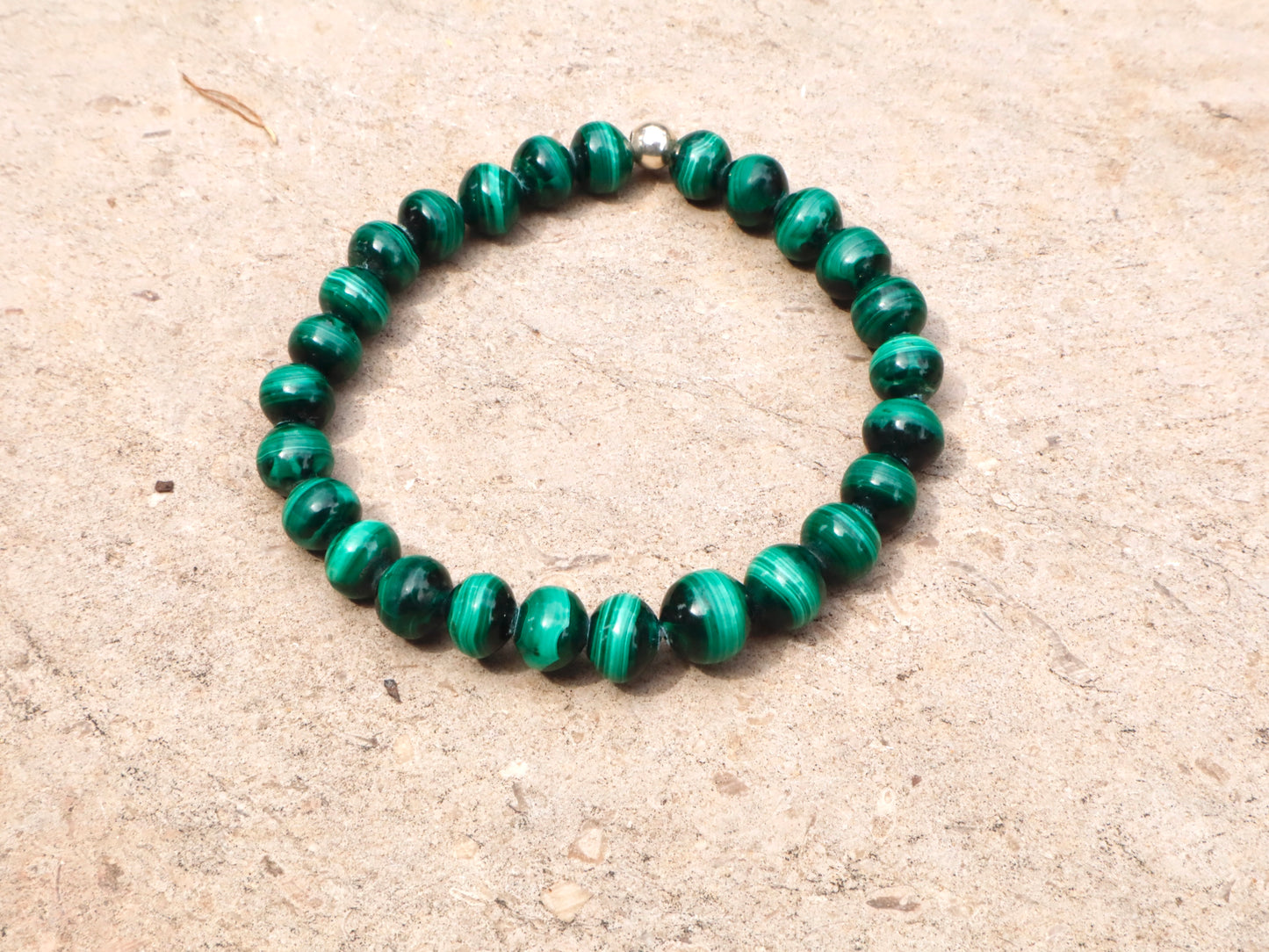 Malachite Bracelet – Stone of Transformation & Protection