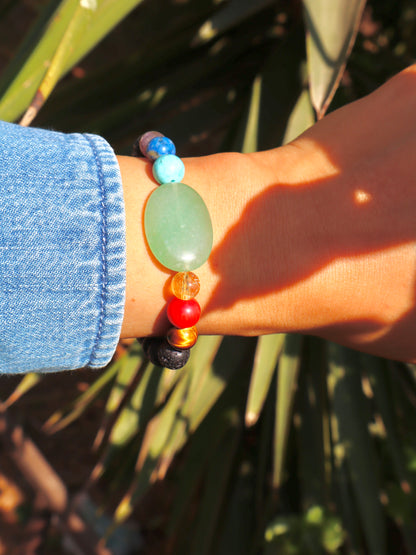 سوار الشفاء والتوازن للشاكرات السبعة