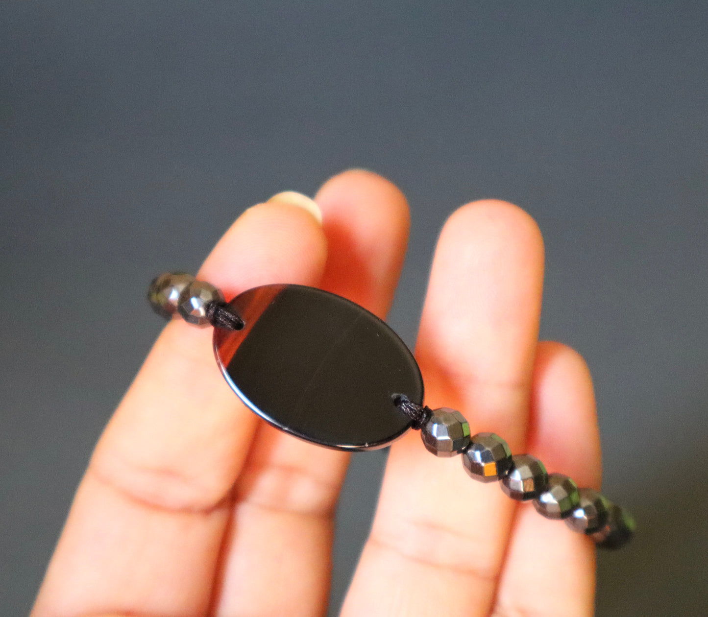 Hematite & Black Onyx Physical Strength Bracelets