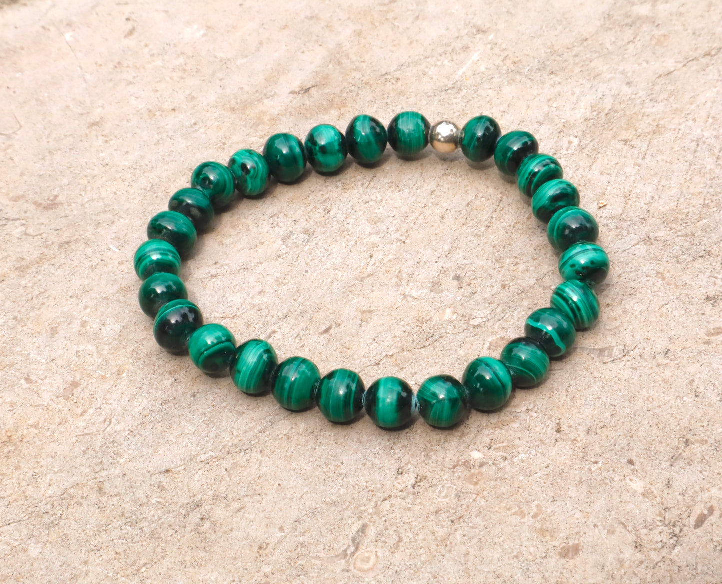 Malachite Bracelet – Stone of Transformation & Protection
