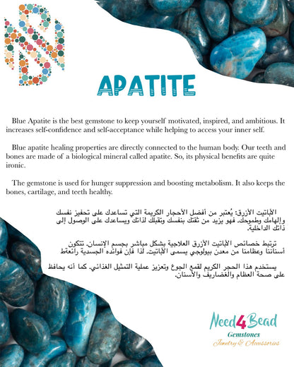 Apatite & Amazonite Energy & Self-Confidence Bracelets