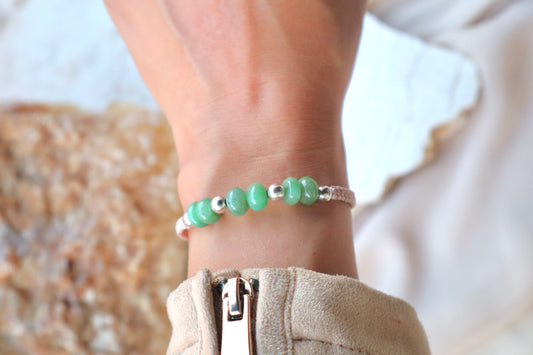 Green Jade Prosperity Bracelet