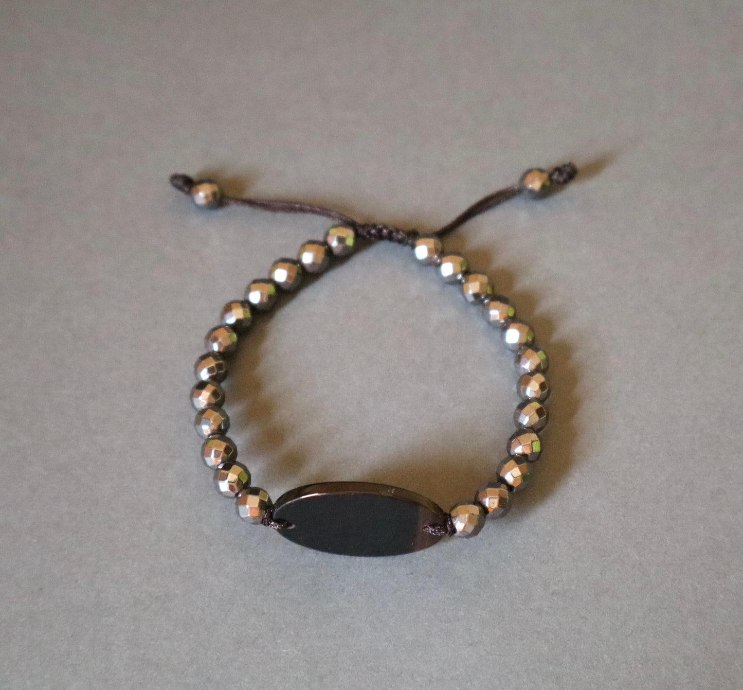 Hematite & Black Onyx Physical Strength Bracelets