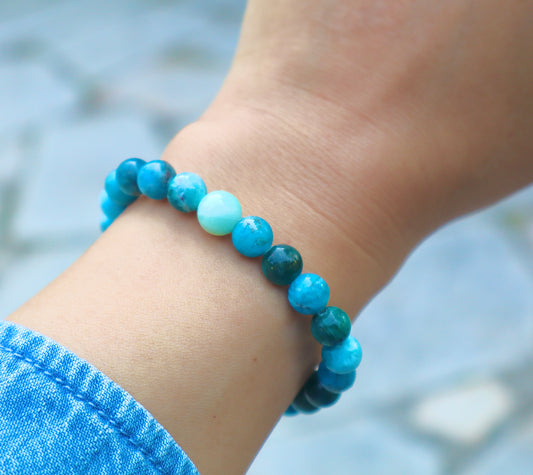 Apatite & Amazonite Energy & Self-Confidence Bracelets