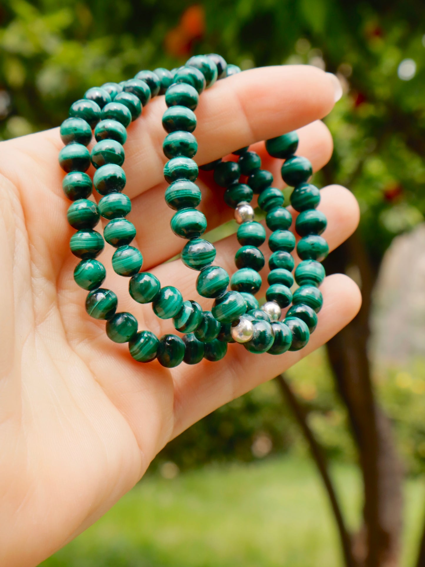 Malachite Bracelet – Stone of Transformation & Protection