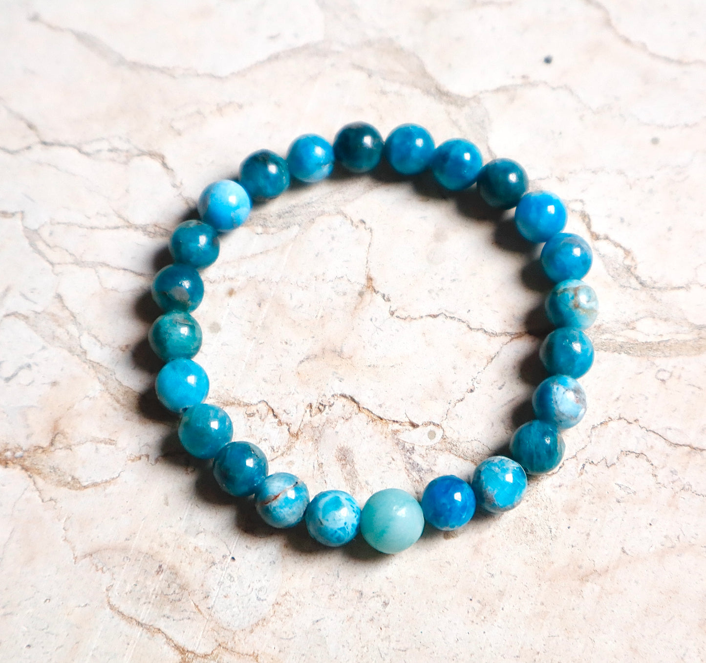 Apatite & Amazonite Energy & Self-Confidence Bracelets