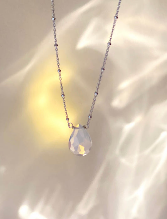 Opal 925 Sterling Silver Necklace