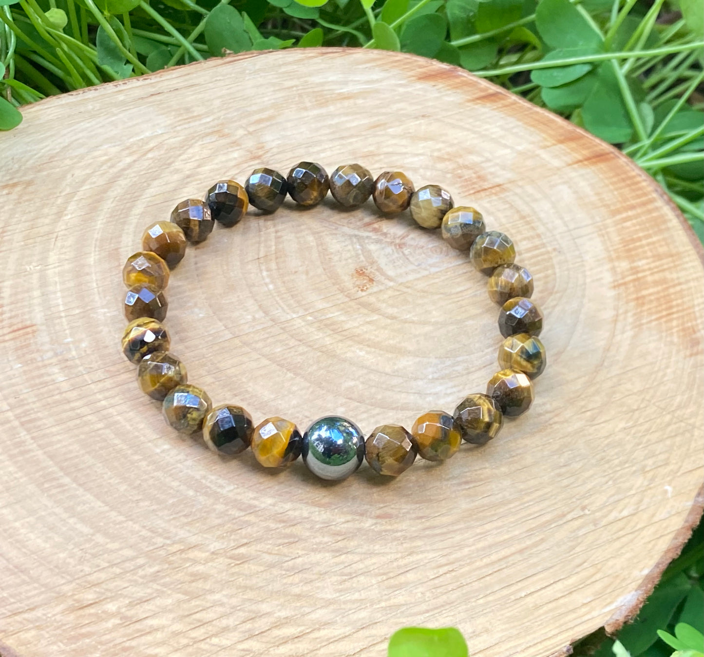 Tiger’s Eye & Hematite Power & Pain Relief Bracelet