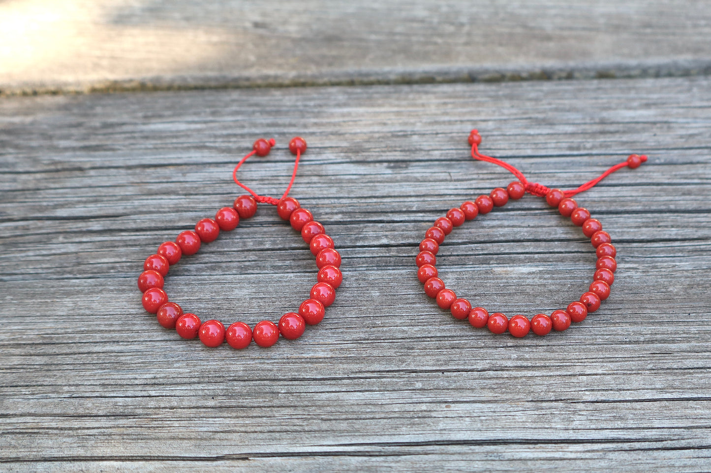 Red Coral Confidence & Courage Bracelet