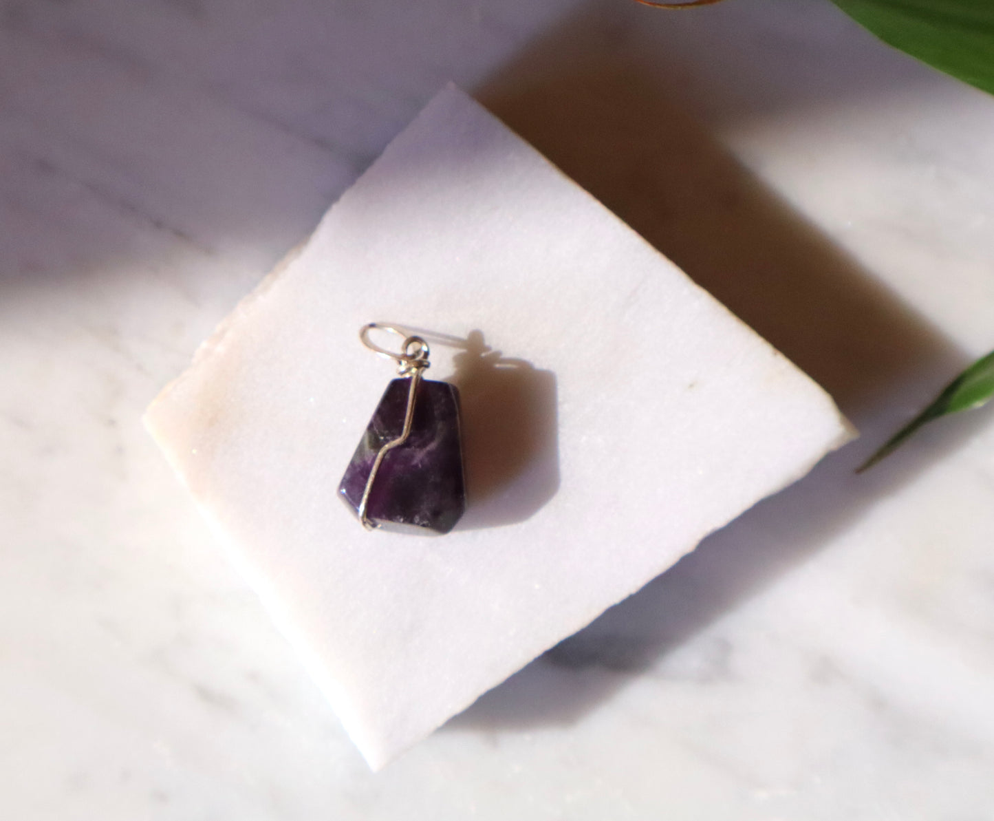 Amethyst Better Sleep & Tension Relief Pendant