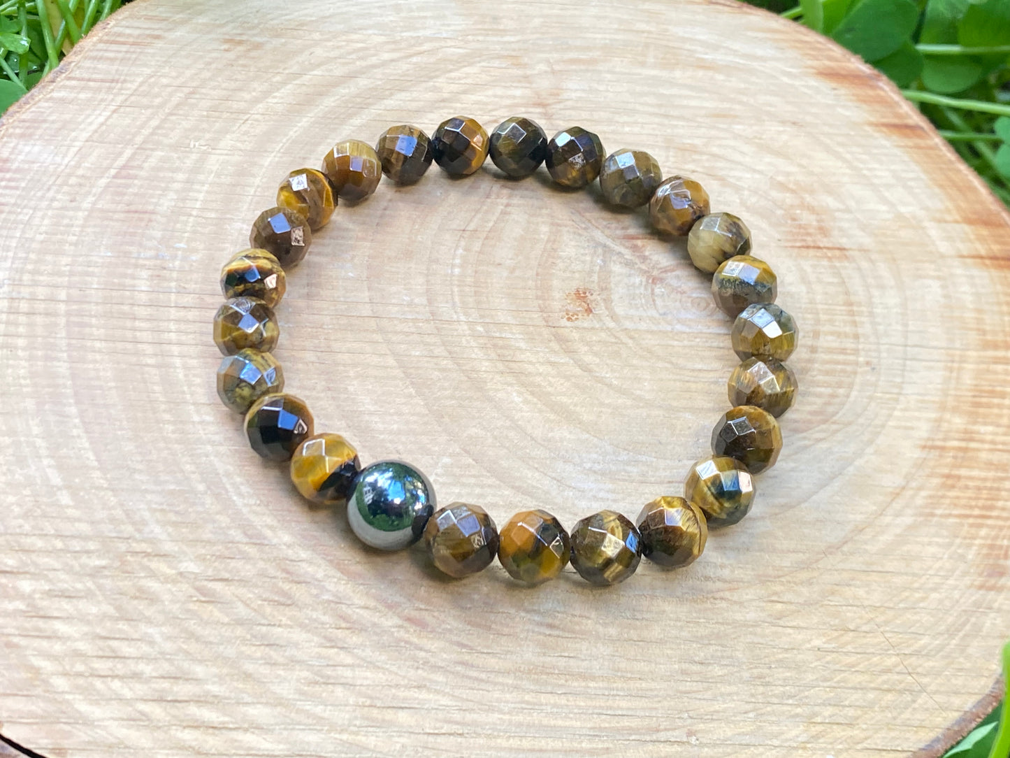 Tiger’s Eye & Hematite Power & Pain Relief Bracelet