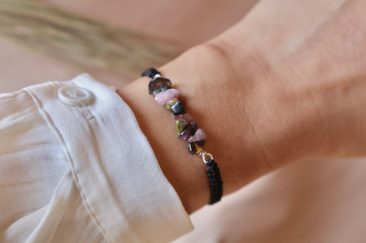 Watermelon Tourmaline Immunity System Strengthening Bracelet