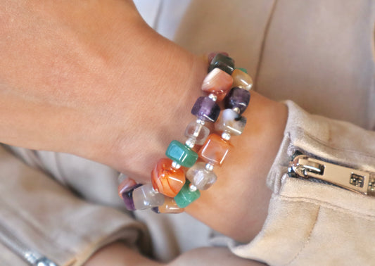 Mixed Stones Ultra-Benefits Bracelet