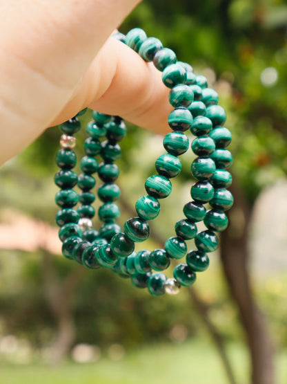 Malachite Bracelet – Stone of Transformation & Protection