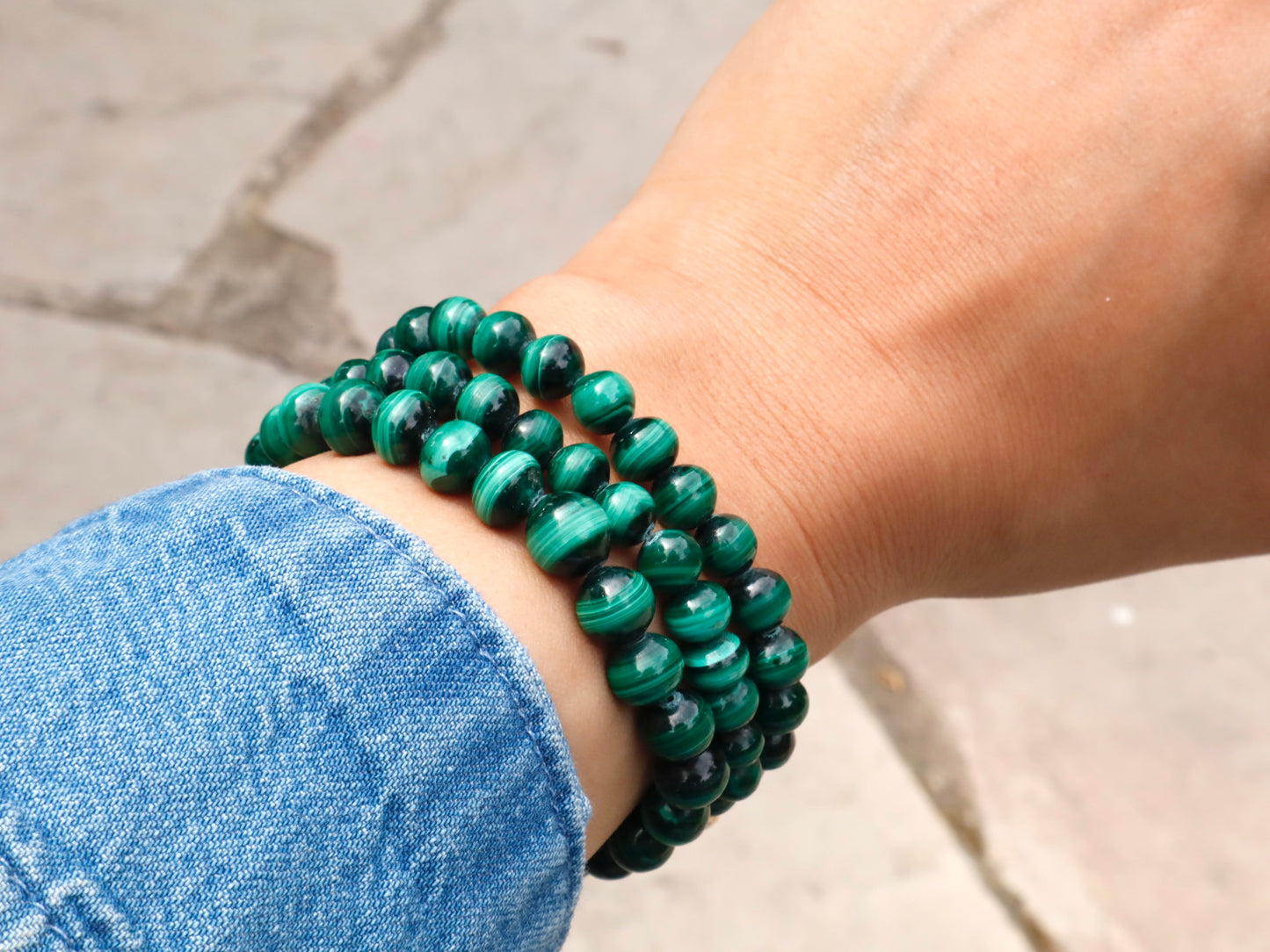 Malachite Bracelet – Stone of Transformation & Protection
