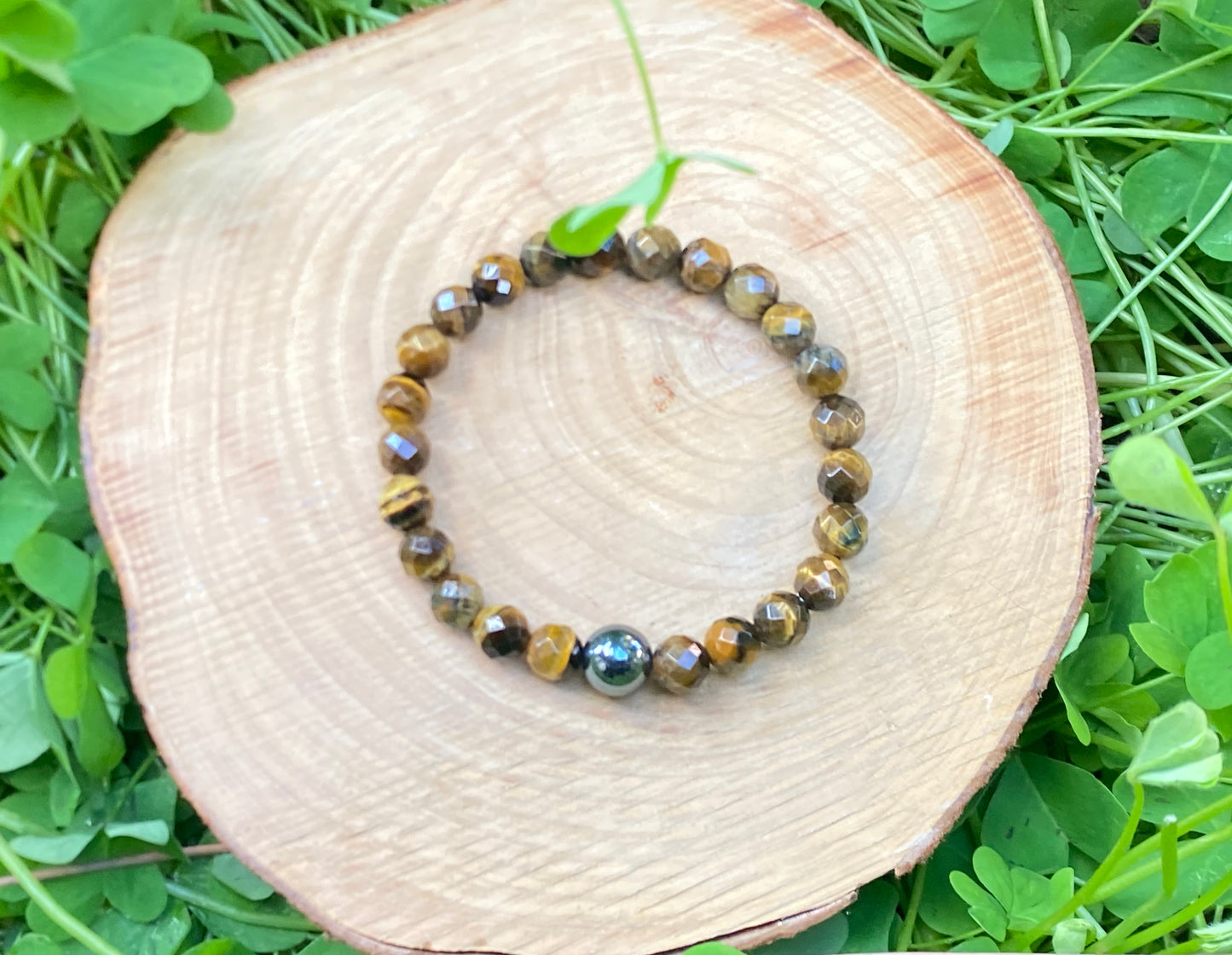 Tiger’s Eye & Hematite Power & Pain Relief Bracelet