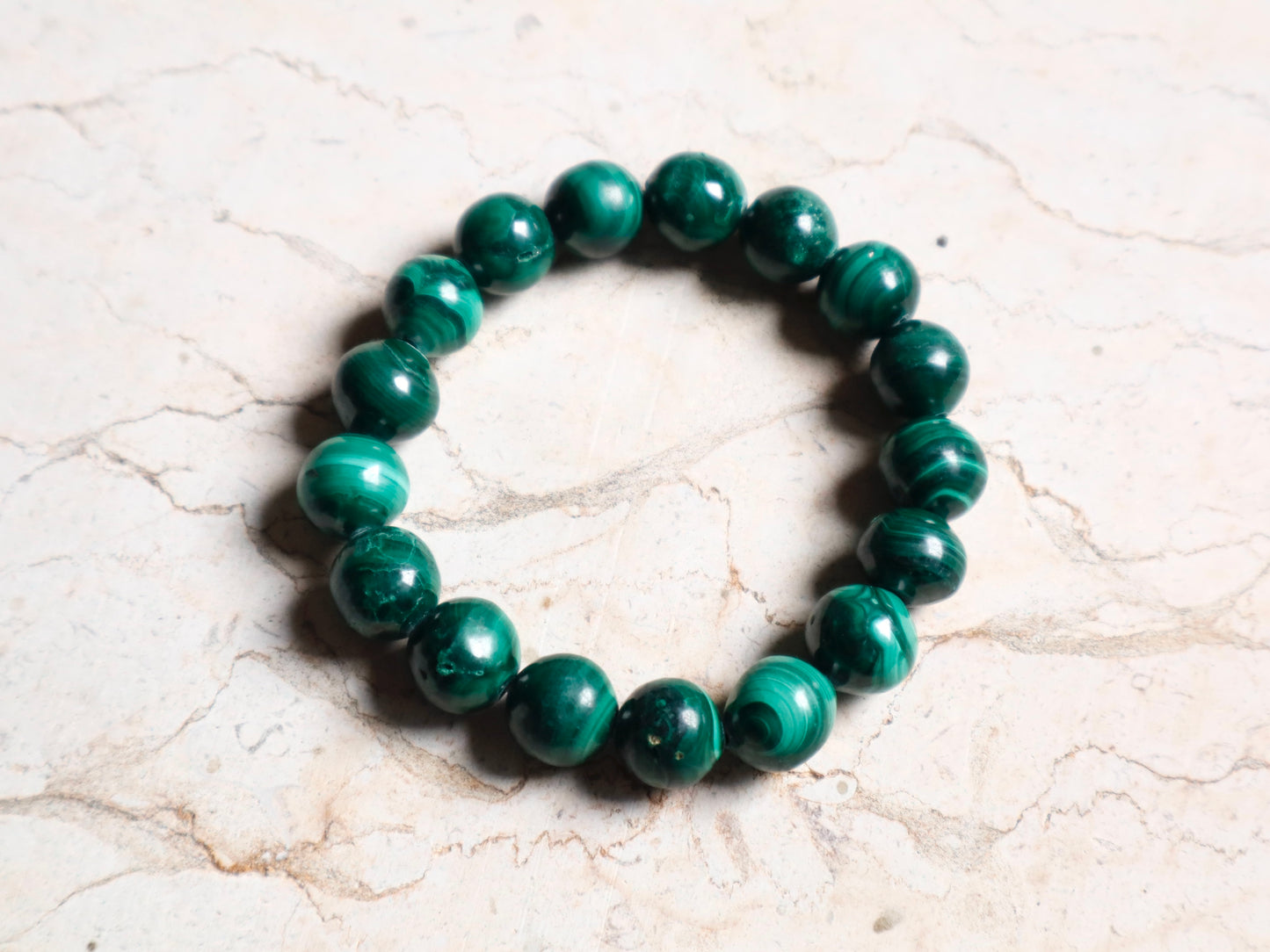 Malachite Stone of Transformation & Protection Bracelets