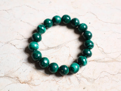 Malachite Stone of Transformation & Protection Bracelets