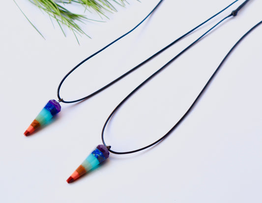 Chakra Pendulum Unisex Balance & Energy Necklace