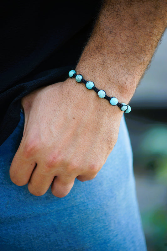 Turquoise Tranquility & Protection Bracelet