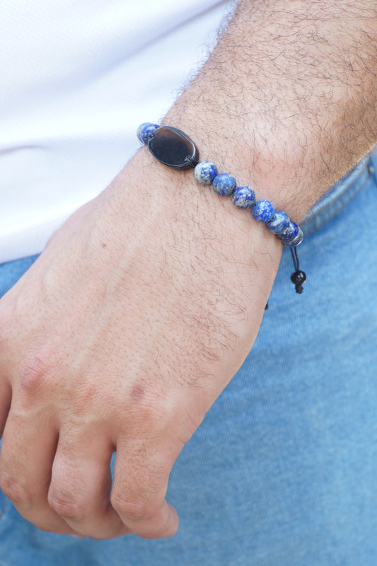 Lapis Lazuli Stress & Tension Relief Bracelet