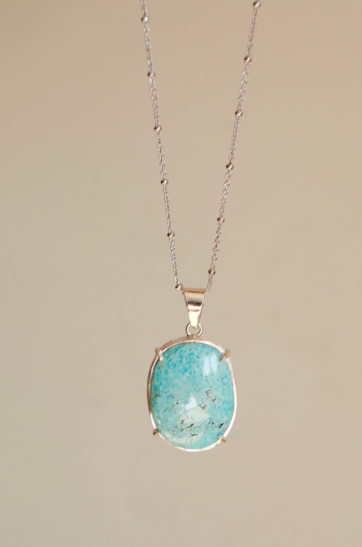 Genuine Turquoise Power & Prosperity Necklace