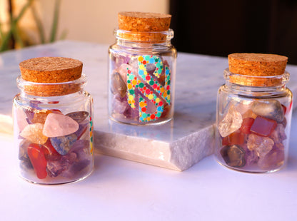 High Vibes Home & Office Gemstone Jar Mix