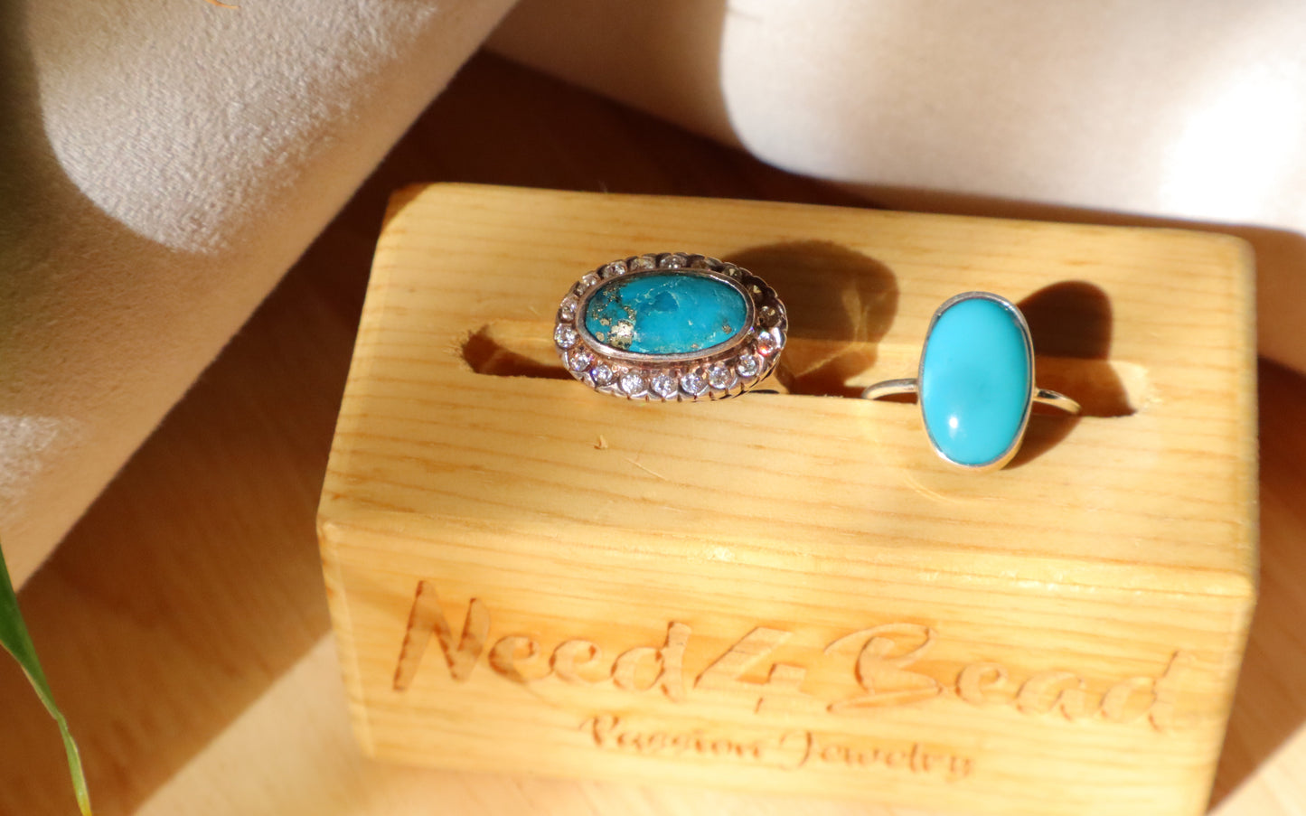 Nichabouri Turquoise with Sterling Silver Ring for Victory & Success