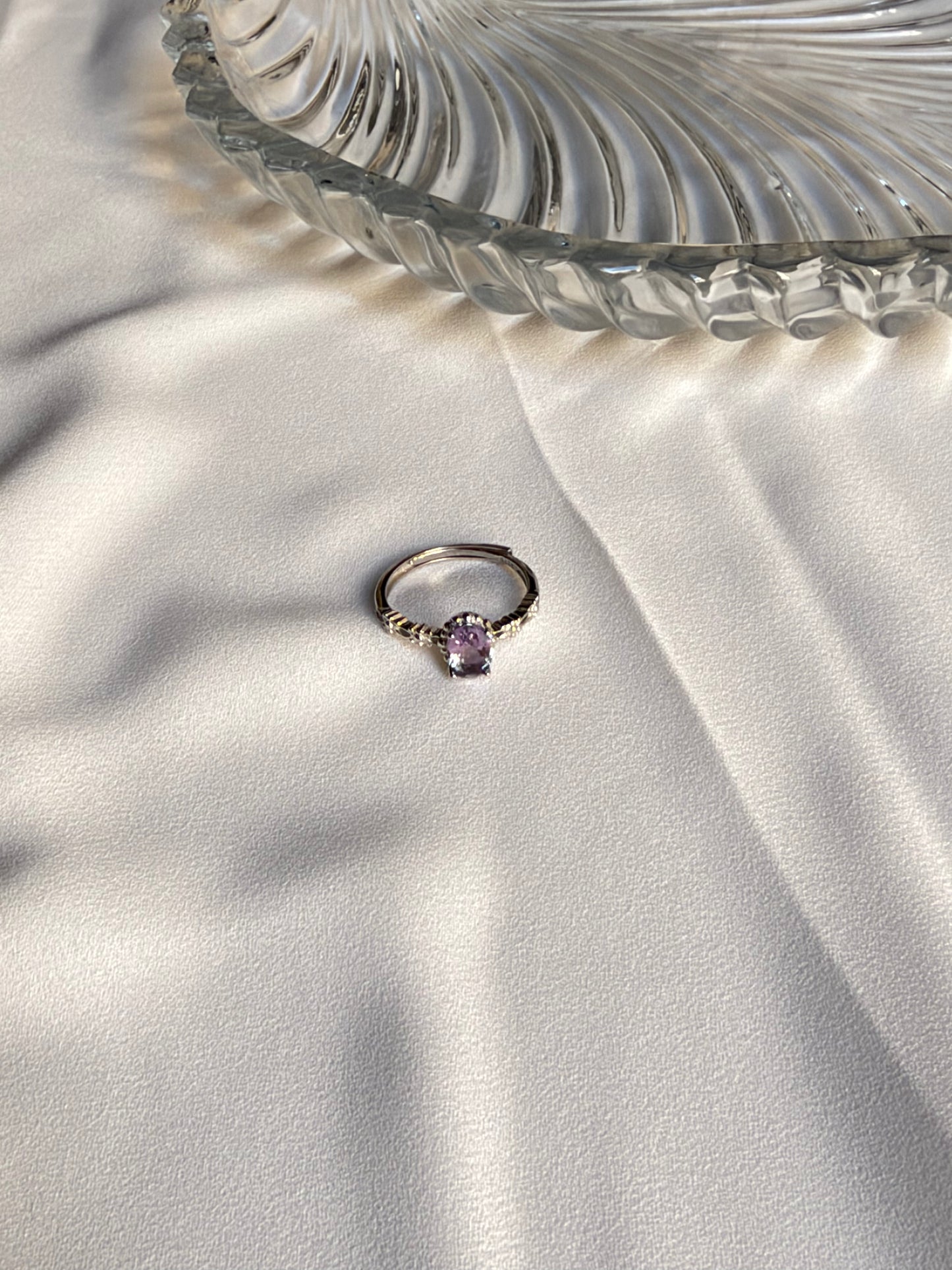 Blue Topaz, Citrine, Amethyst, & Peridot 925 Sterling Silver Adjustable Rings